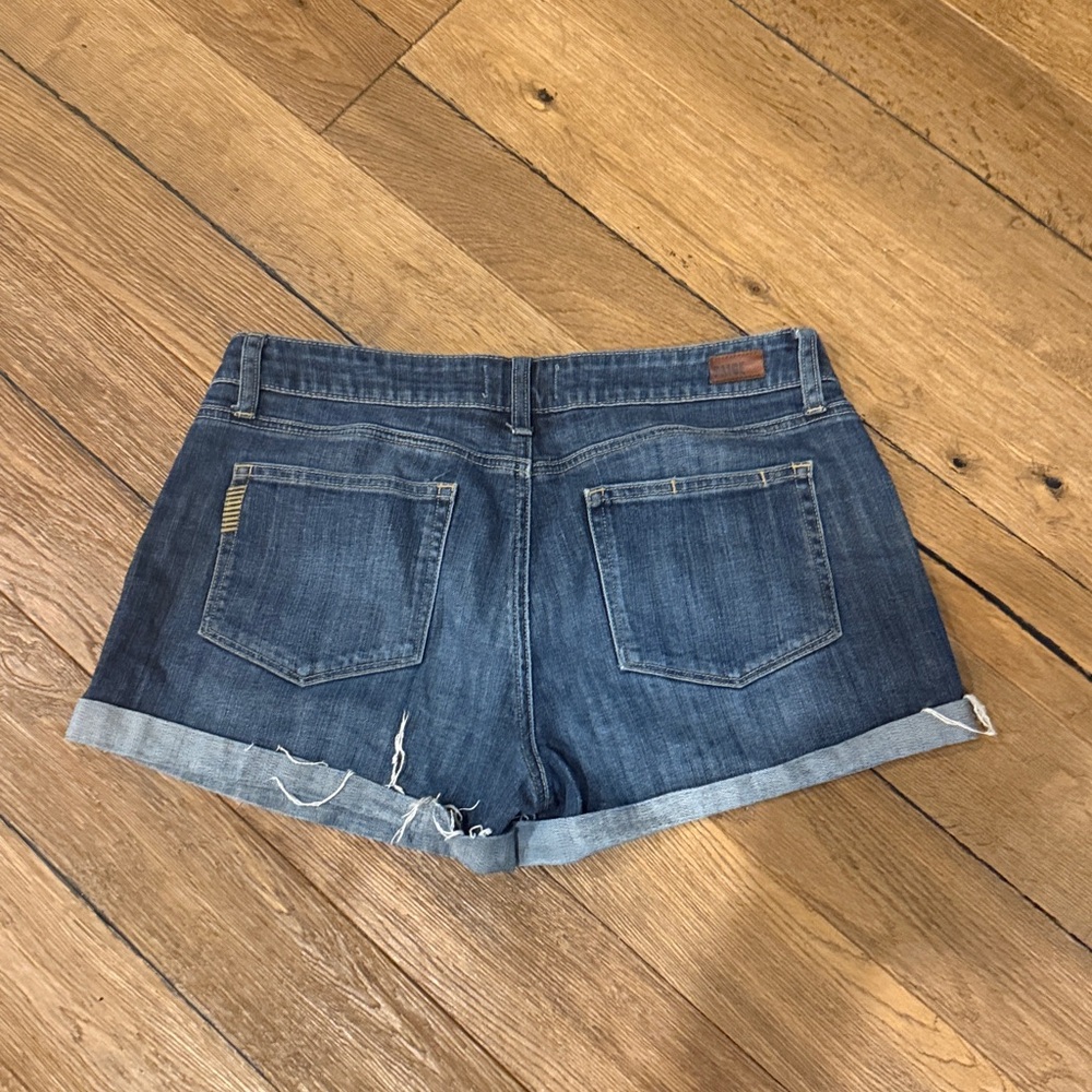 Denim Blue Jean Shorts by Paige